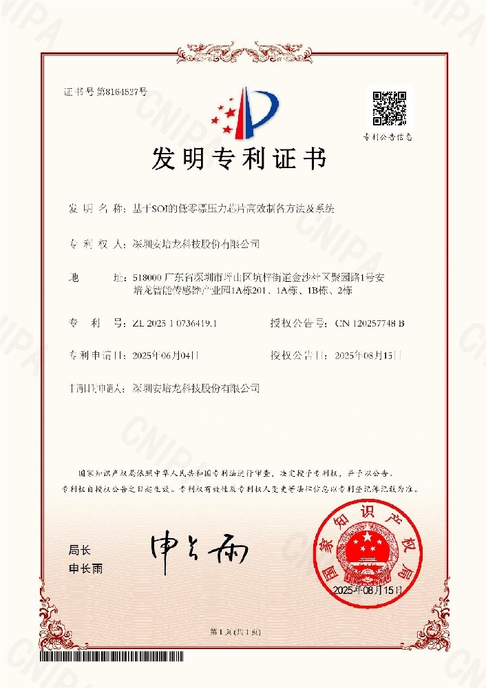F64-基于SOI的低零漂压力芯片高效制备方法及系统.JPG